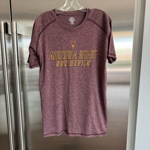 Men’s Arizona State Sun Devils Heathered Maroon Tee